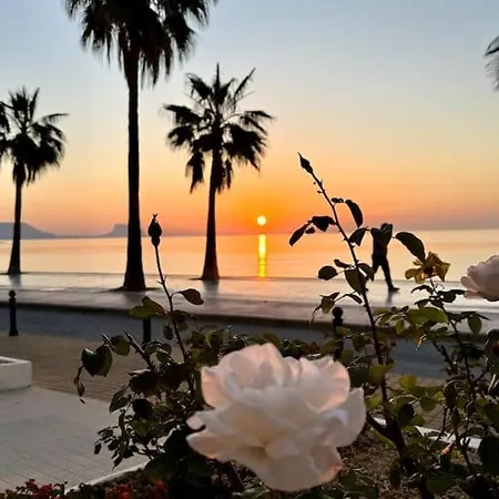 Beachfront, First Line, 2-bdr,2-bath, Swiming Pool * אלביר