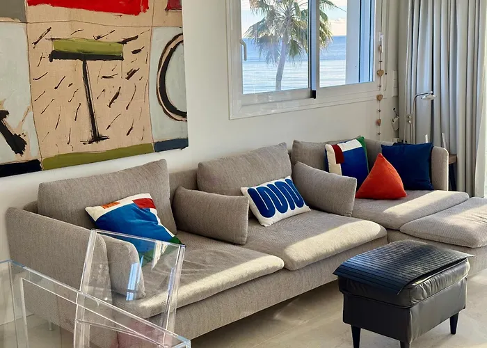 公寓 Beachfront, First Line, 2-bdr,2-bath, Swiming Pool 阿尔比尔