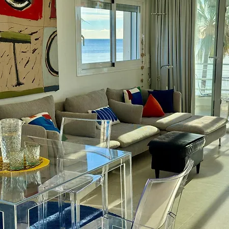 Beachfront, First Line, 2-bdr,2-bath, Swiming Pool * El Albir